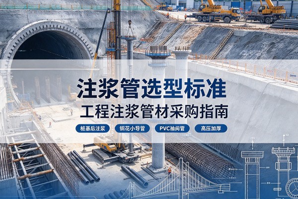 科尔沁右翼前旗注浆管选型标准